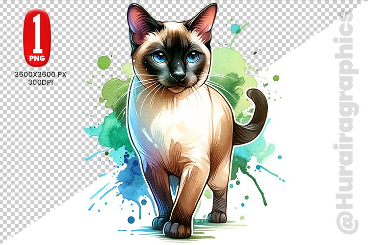 Cute Cat Clipart Image 8