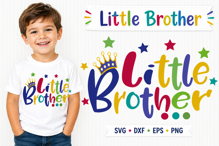 Little Brother Svg Image 18