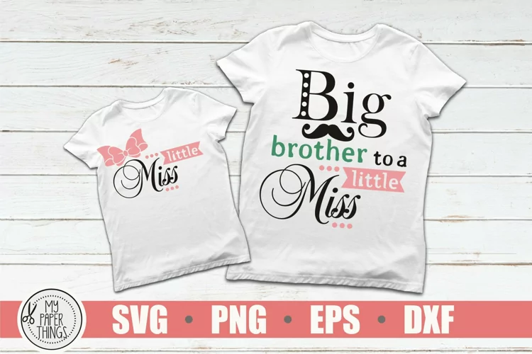 Sibling svg cut files | Little sister svg | Big brother svg