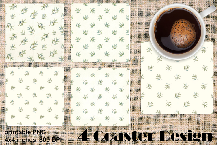 Sicilian Tile ceramics in chinoiserie style Square Coaster