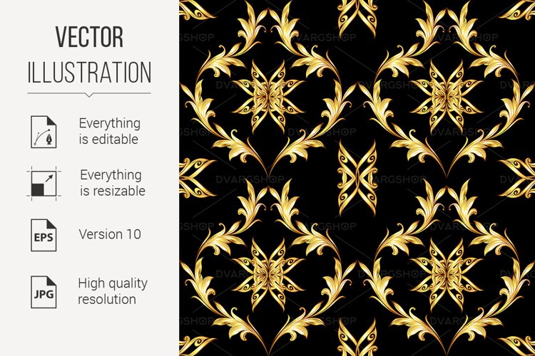 Black Gold Backgrounds Image 17