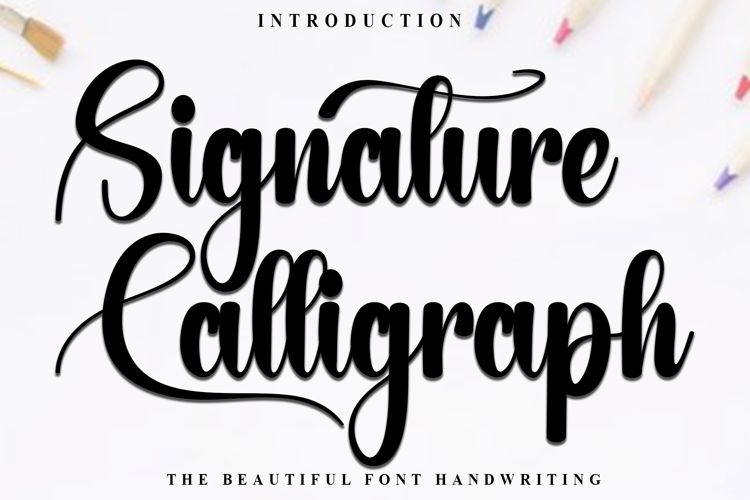 Signature Calligraph