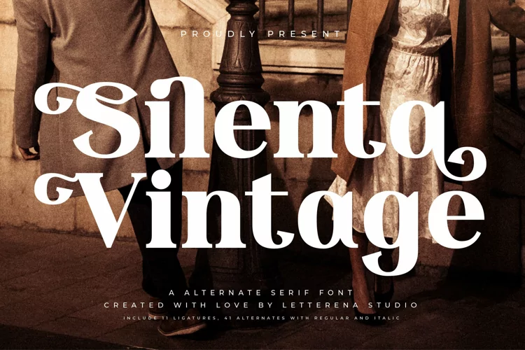 Silenta Vintage Alternate Serif Font