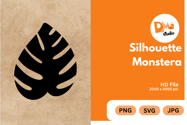 Monstera Silhouette
