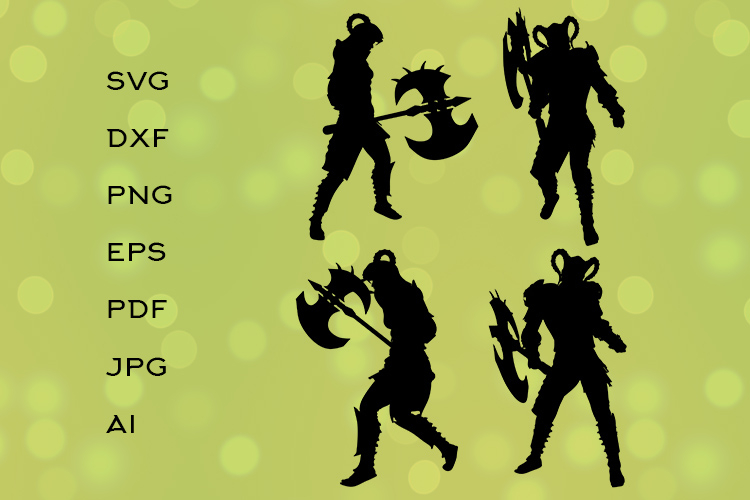 Axe Silhouette Image 24