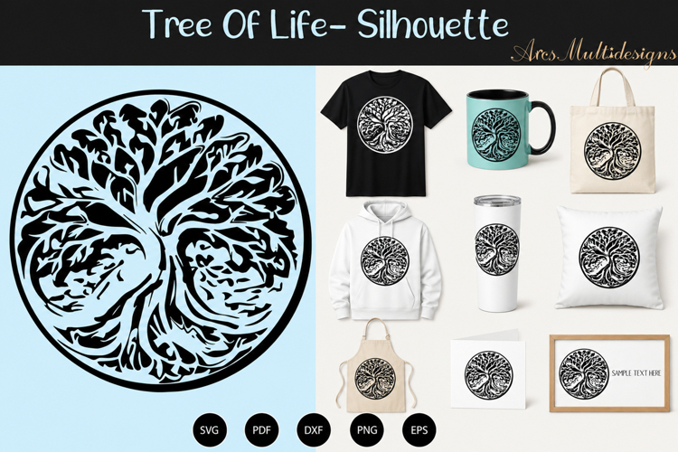Tree of Life Silhouette