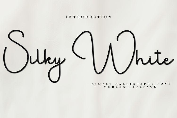 Silky White