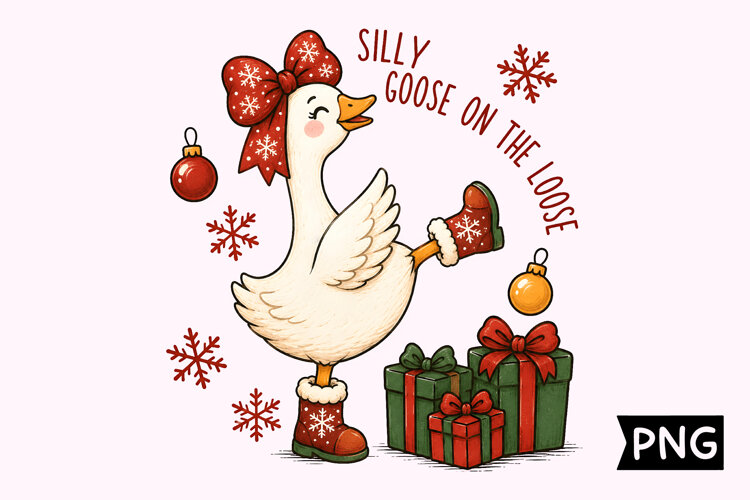 Silly Goose On The Loose Christmas example image 1