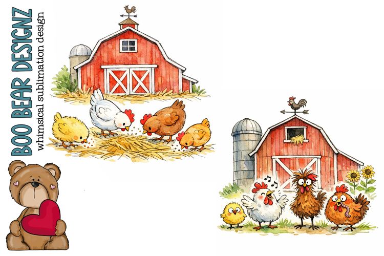 Silly little Chicken Clipart