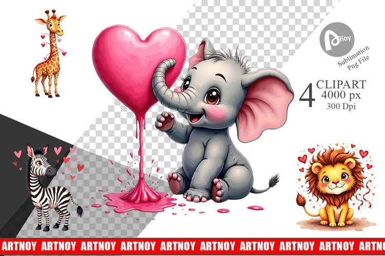 Silly Safari Clipart