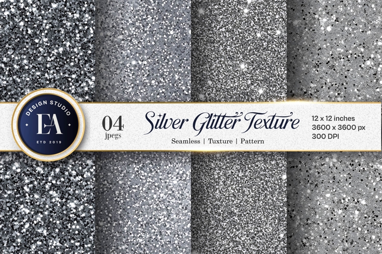 Shiny Silver Texture Image 24