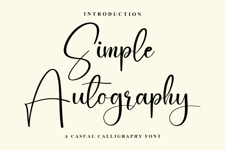 Simple Autography
