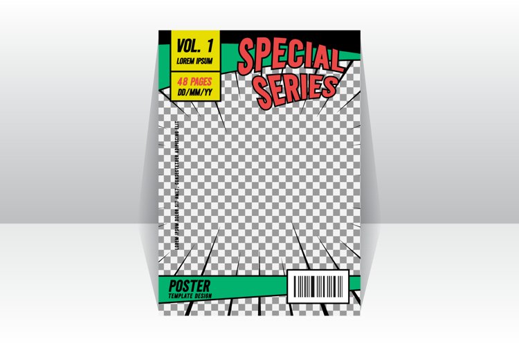 Comic Book Clipart Image 6