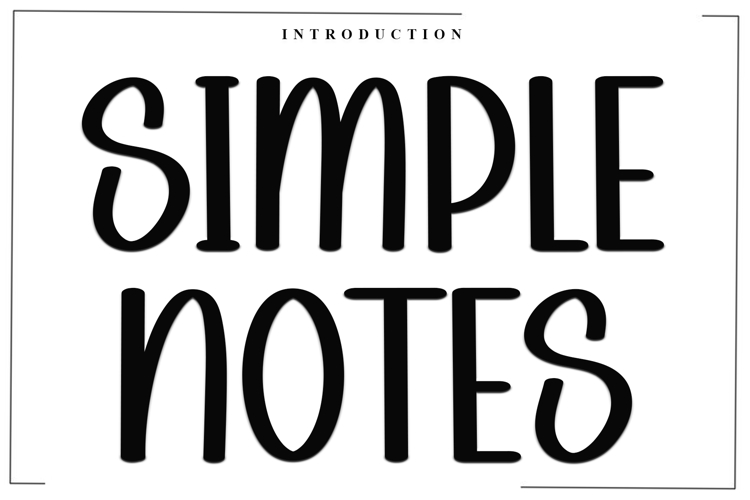 Simple Notes