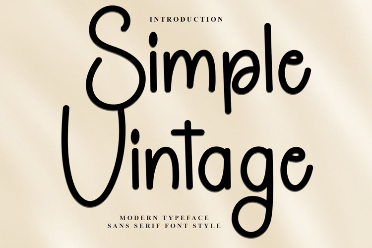Simple Vintage