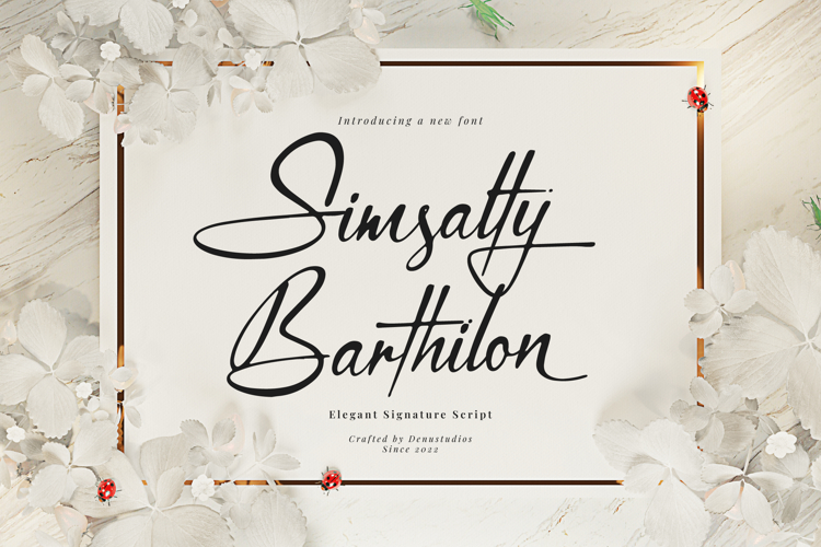 Simsalty Barthilon | Elegant Signature