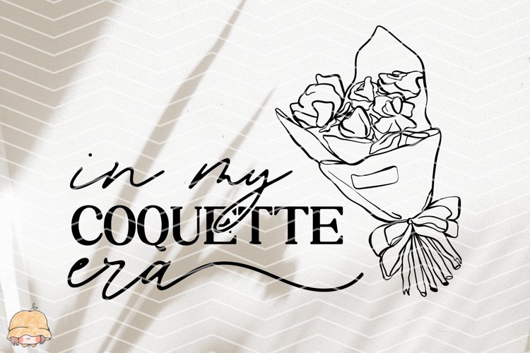 Coquette Vintage Sublimation example image 1