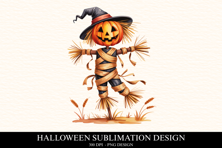 Halloween Scarecrow Clipart PNG | Spooky Season Png