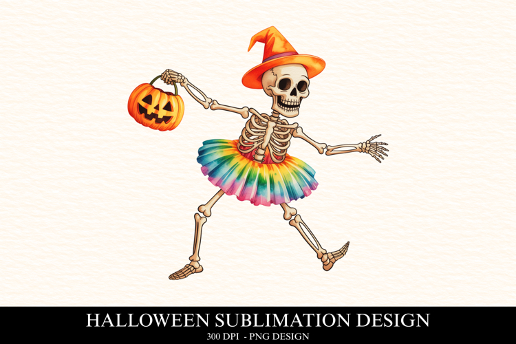 Halloween Skeleton Clipart PNG | Spooky Season Png