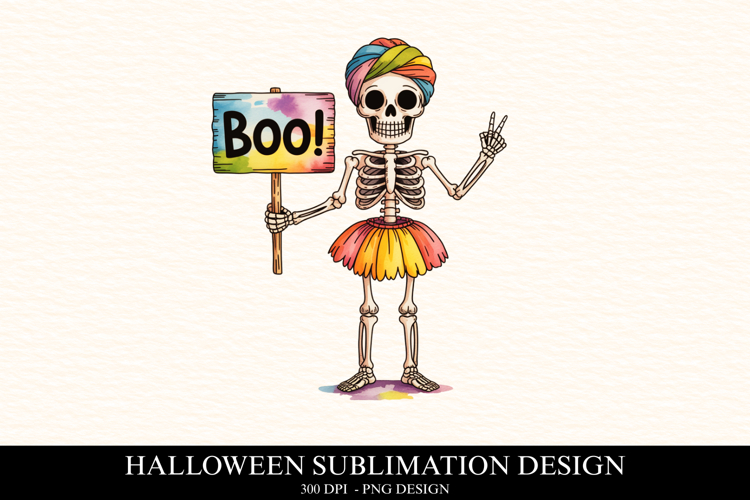 Halloween Skeleton Clipart PNG | Spooky Season Png