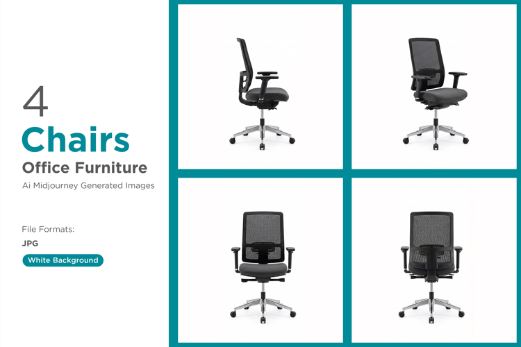 Ergonomic mesh office chairs provides comfortable Set