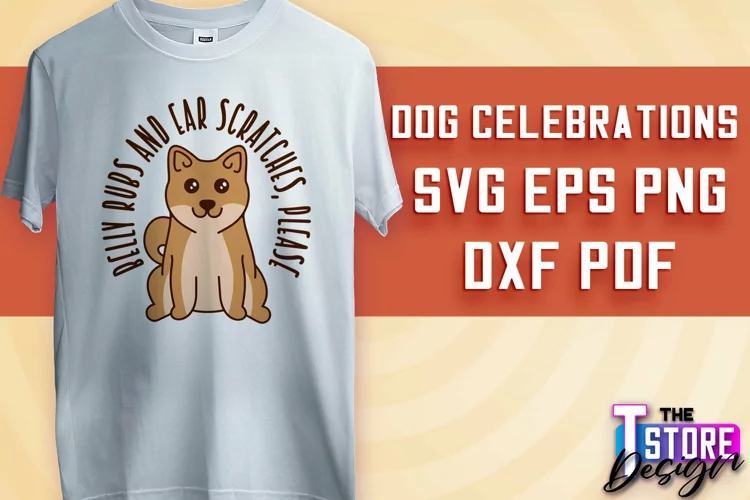 Dog Celebrations SVG Design | Dog SVG Quotes | Dog Design
