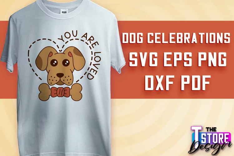 Dog Celebrations SVG Design | Dog SVG Quotes | Dog Design