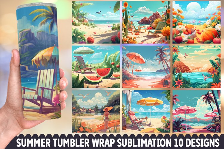 Skinny Tumbler Sublimation Designs Image 15