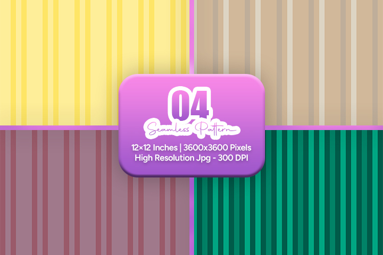 Elegant Stripe Seamless Digital Paper Bundle