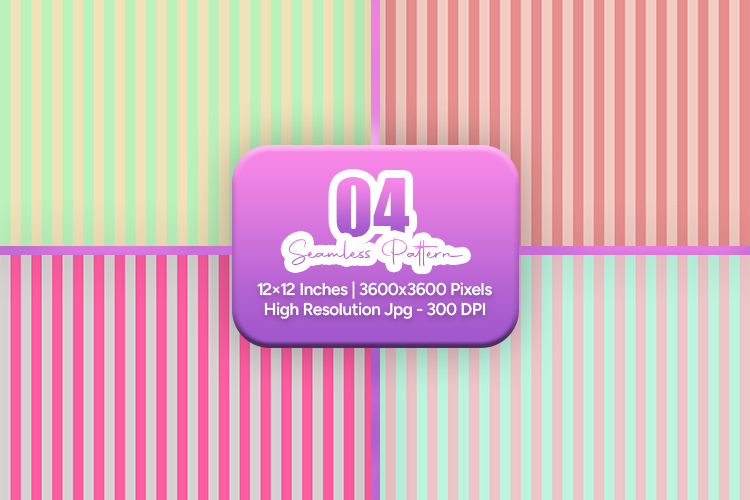Candy Pastel Stripes Pattern Pack