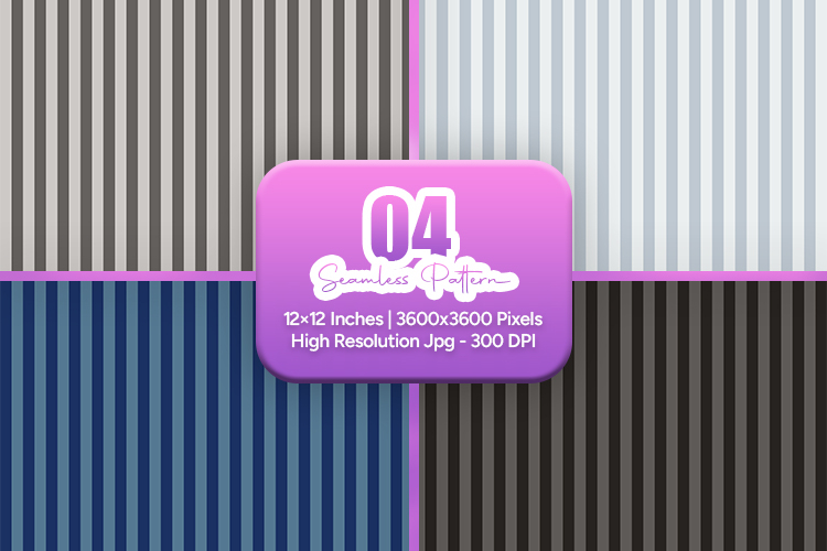 Neutral Stripe Seamless Pattern Pack