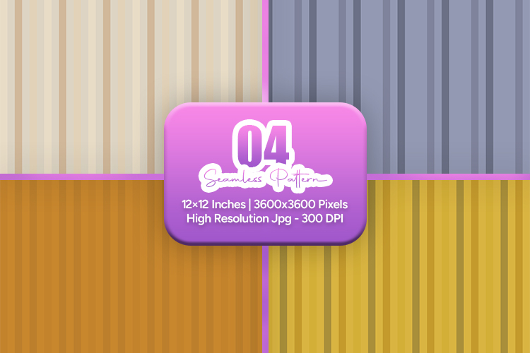 Warm Neutral Stripe Seamless Digital Paper Pack