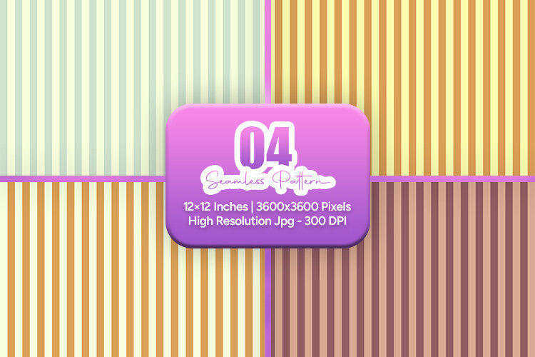 Warm Neutral Stripes Pattern Pack