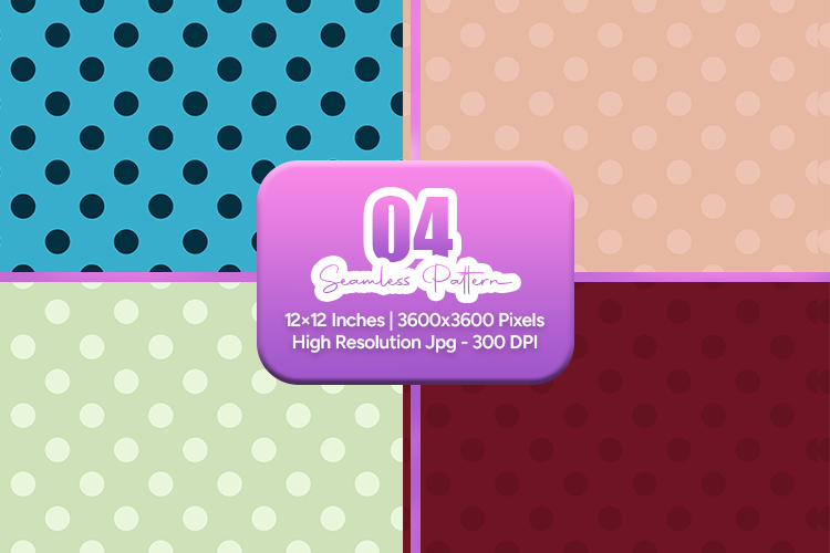 Classic Polka Dot Seamless Pattern