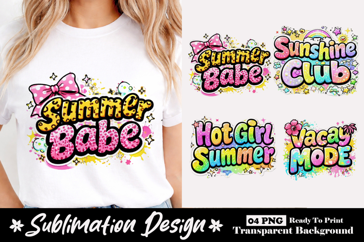 Salty But Sweet Summer Sublimation Design