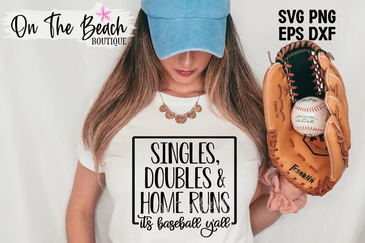 It's Baseball Y'all SVG Baseball Mom SVG PNG Sublimation
