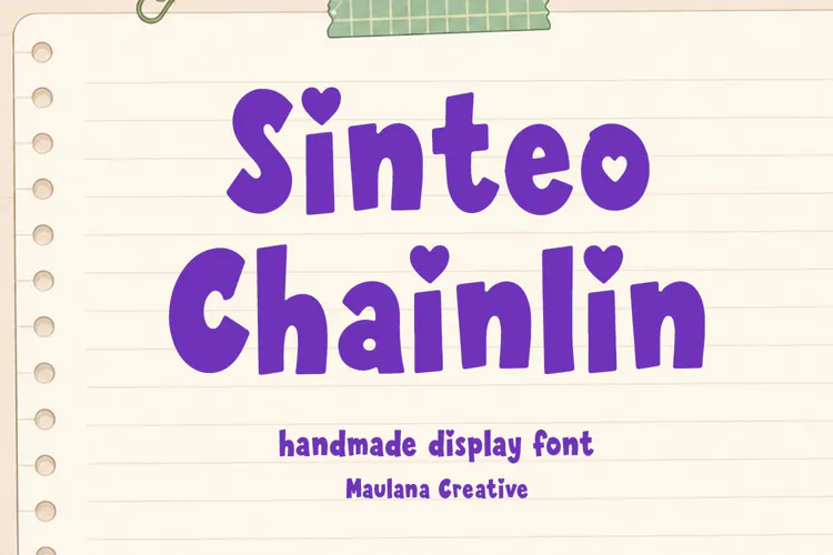 Sinteo Chainlin Playful Cute Display