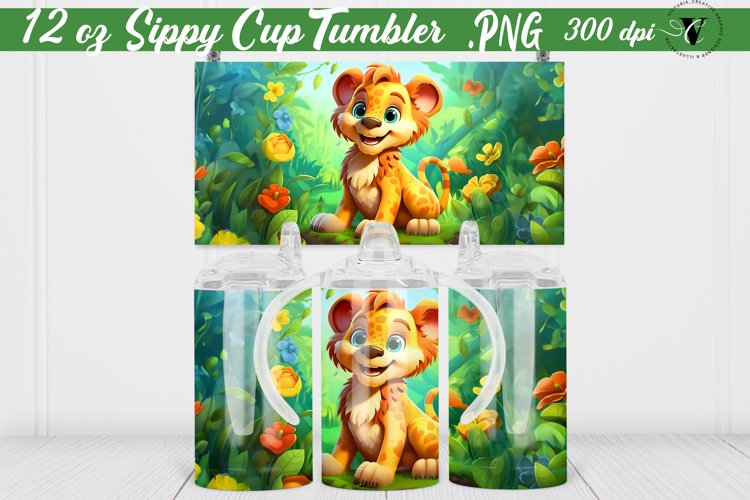Sippy Cup wrap Baby animals (3174497)