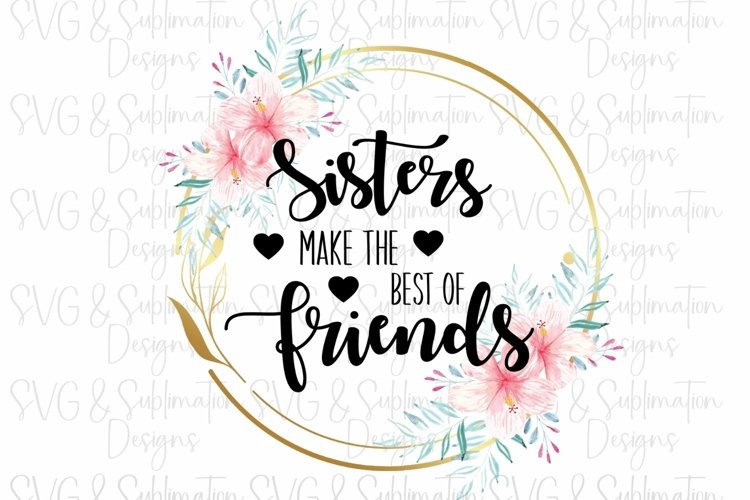Sottobicchiere Tua Sorella – Frase 'You're The Best Sister A Sister Could Wish For', 9x9 Cm, MDF Lucido, Regalo