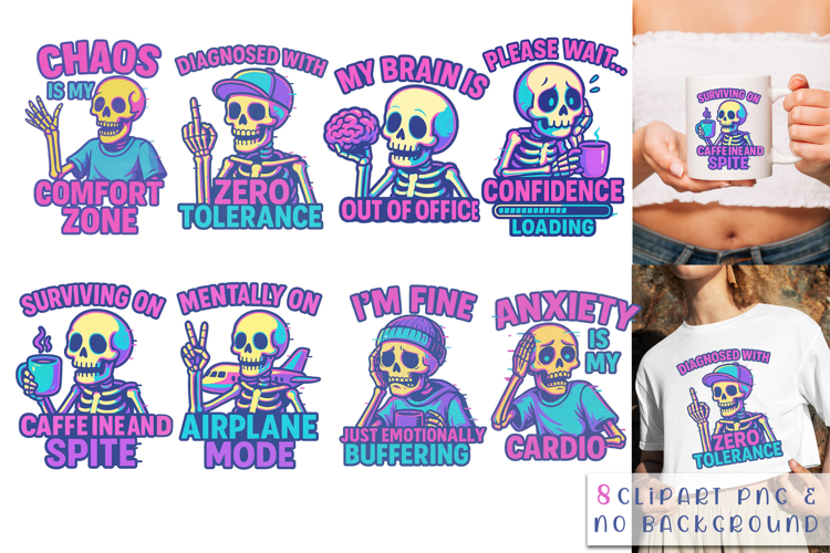 Skeletons Clipart Image 14