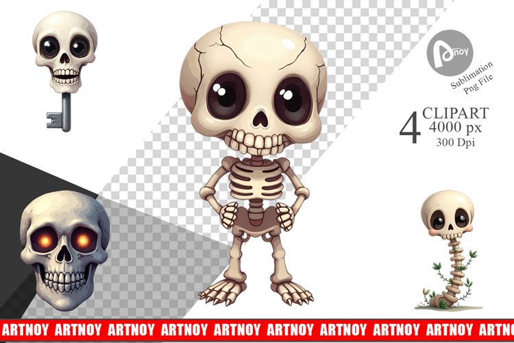 Skeleton Clipart Image 20