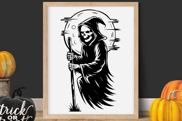 Skeleton ghoul SVG