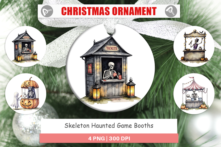 Ornament Skeleton Game Booths