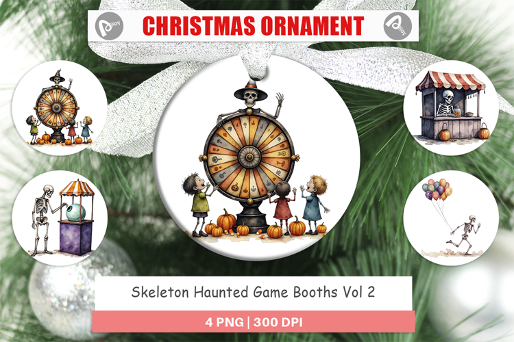 Ornament Skeleton Game Booths