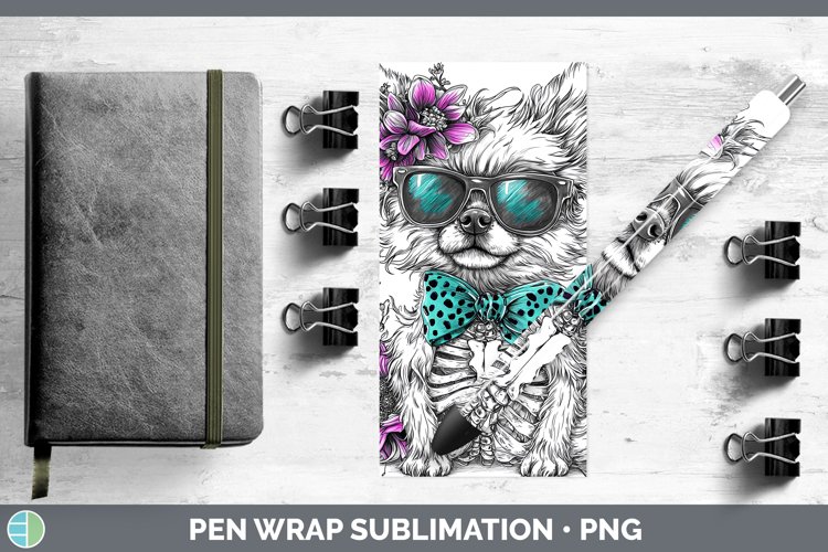 GorgeousSkeleton Puppy Pen Wrap design.
