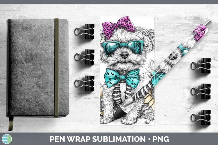 GorgeousSkeleton Puppy Pen Wrap design.