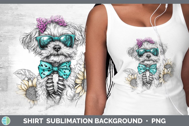 GorgeousSkeleton Puppy Shirt design.