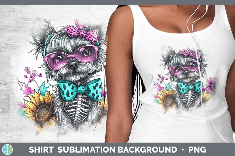 GorgeousSkeleton Puppy Shirt design.
