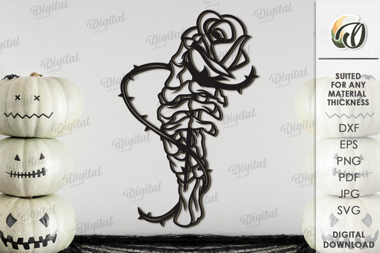 Skeleton Hand Svg Image 3