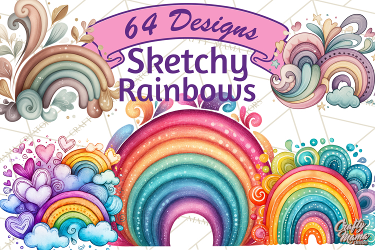 Rainbow Clipart PNGs Image 22